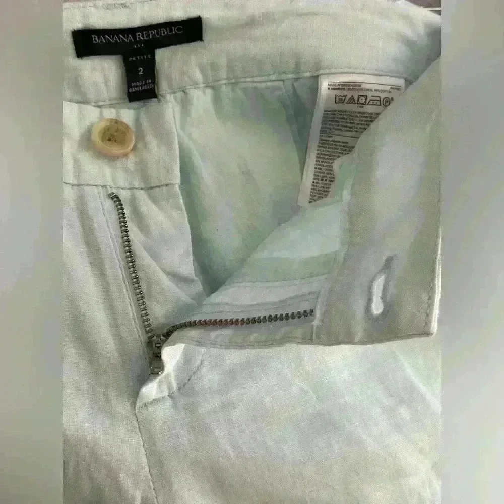 Banana Republic Linen and cotton blend Pants (383)